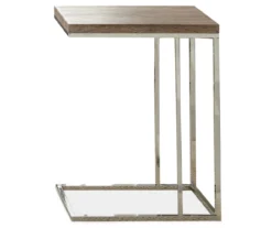 Lucia Brown Chairside End Table