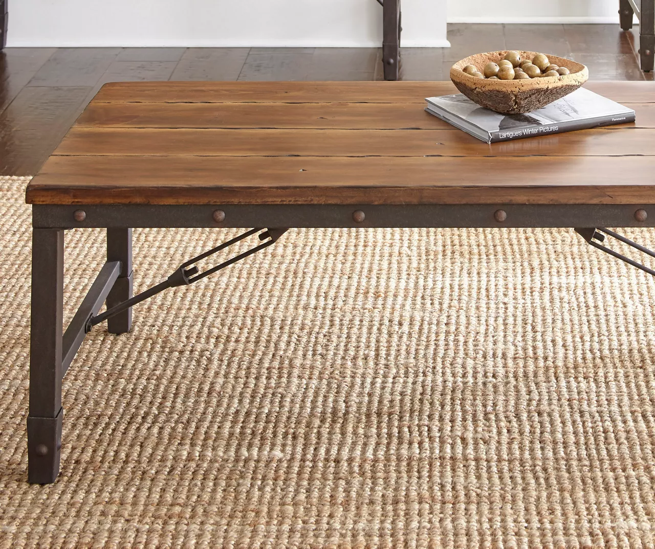 Ashford Wood & Metal Coffee Table 3 Ashford Wood & Metal Coffee Table - Image 3