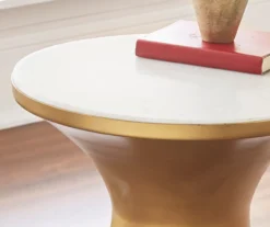 Jaipur Round End Table -Walker Edison Shop 810422948 4