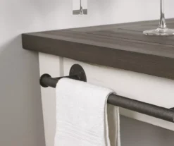 Cayla Two-Tone Rolling Kitchen Cart -Walker Edison Shop 810423038 2