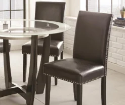 Verano Black Dining Chairs, 2-Pack -Walker Edison Shop 810423047 1