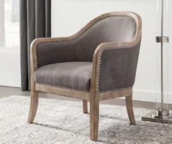 Engineer Taupe Accent Chair -Walker Edison Shop 810431435