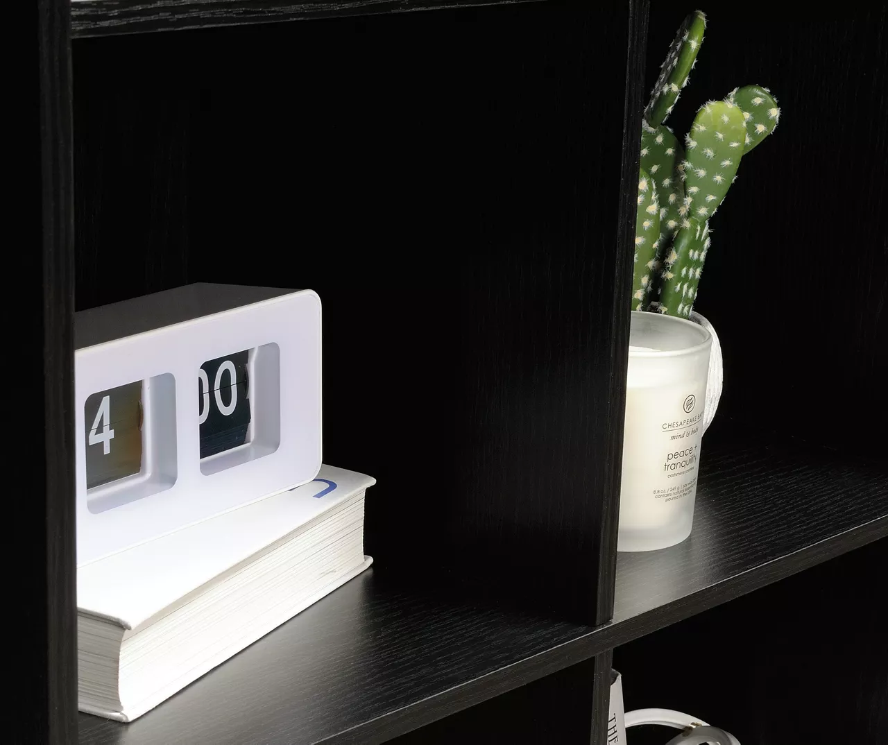 Black Oak 6-Cube Storage Organizer 4 Black Oak 6-Cube Storage Organizer - Image 4