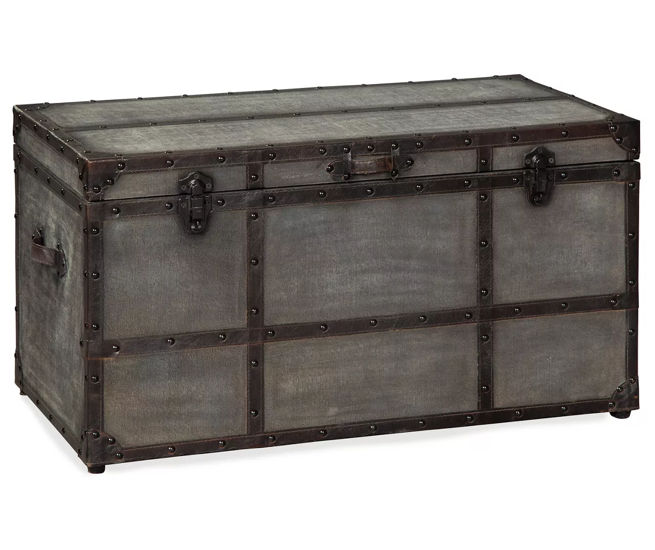 Amsel Gray Storage Trunk 4 Amsel Gray Storage Trunk - Image 4