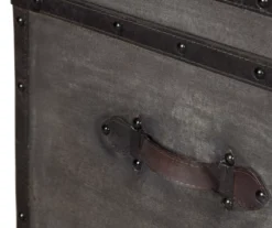 Amsel Gray Storage Trunk 11 Amsel Gray Storage Trunk -Walker Edison Shop 810458018 6