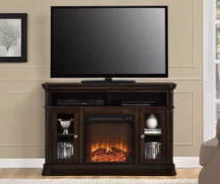 47" Northwoods Espresso Electric Fireplace Console -Walker Edison Shop 810464965 2