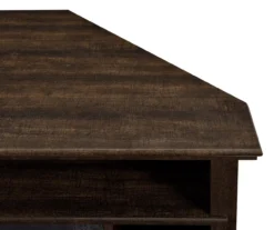 47" Flaxton Espresso Corner Electric Fireplace Console -Walker Edison Shop 810465039 5