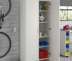 System Build Evolution Selden 36" Utility Storage Cabinet -Walker Edison Shop 810465104 2