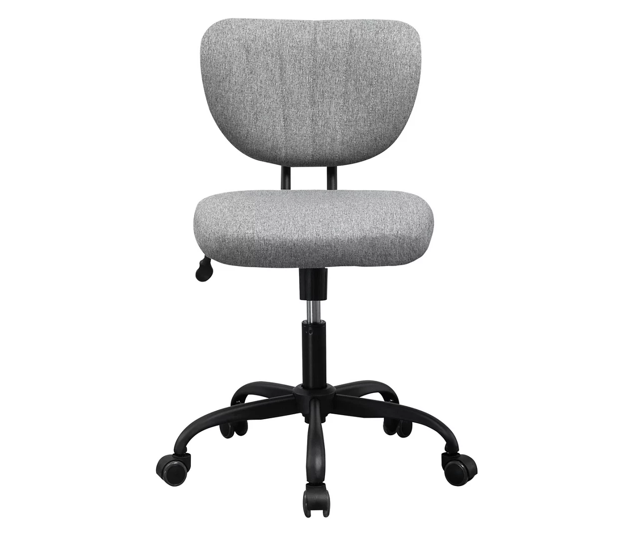 Gray Fabric Office Chair 1 Gray Fabric Office Chair