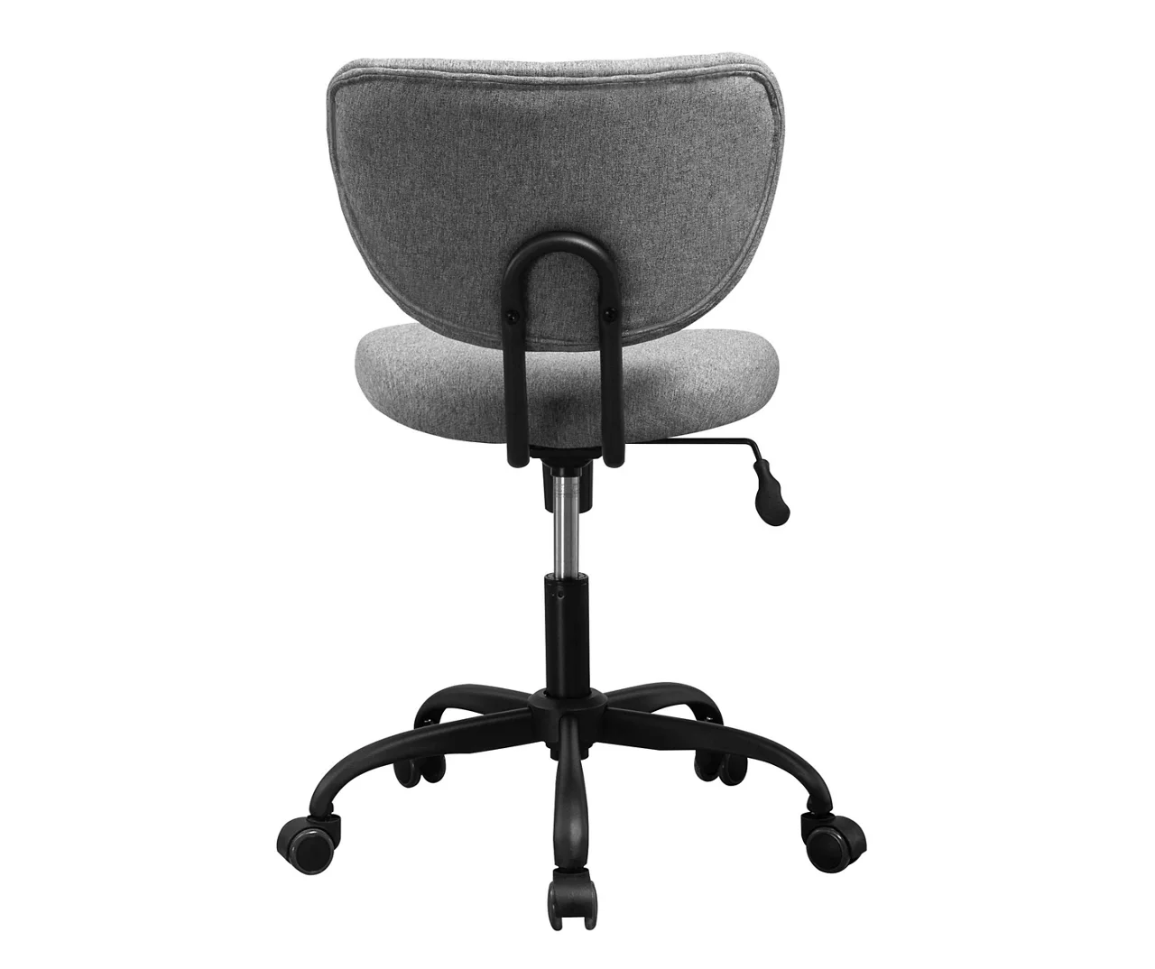 Gray Fabric Office Chair 4 Gray Fabric Office Chair - Image 4