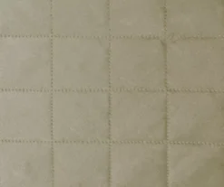 Burgundy & Taupe Microfiber Reversible Sofa Furniture Protector -Walker Edison Shop 810498482 5