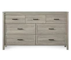 Silverton Oak 7-Drawer Dresser