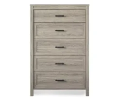 Silverton Oak 5-Drawer Dresser
