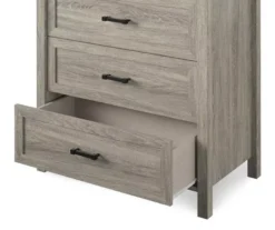 Silverton Oak 5-Drawer Dresser -Walker Edison Shop 810504712 3