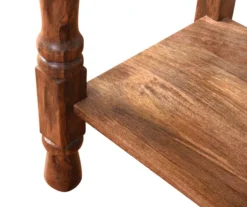 Marble & Mango Wood Console Table 15 Marble & Mango Wood Console Table -Walker Edison Shop 810511008 7