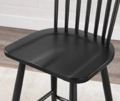 Heirlooms Windsor Counter Chairs, 2-Pack -Walker Edison Shop 810511352 4