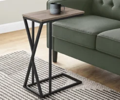 Monarch Crisscross C End Table -Walker Edison Shop 810512909 1