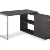 Gray Reversible L-Shaped Corner Desk