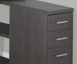 Gray Reversible L-Shaped Corner Desk -Walker Edison Shop 810512938 4