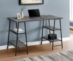 Monarch Sawhorse Office Desk -Walker Edison Shop 810512952 1
