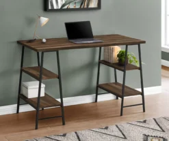 Monarch Sawhorse Office Desk -Walker Edison Shop 810512953 1