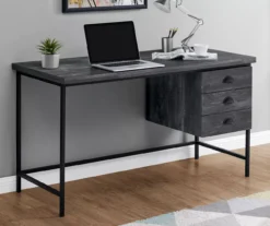 Monarch Reclaimed 3-Drawer Computer Desk -Walker Edison Shop 810512955 1