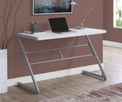Monarch Z-Shaped Base Office Desk -Walker Edison Shop 810512965 1