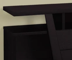 60" Espresso 2-Drawer TV Stand -Walker Edison Shop 810512982 4