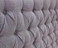 Gray Celeste Upholstered Queen Headboard -Walker Edison Shop 810513487 6