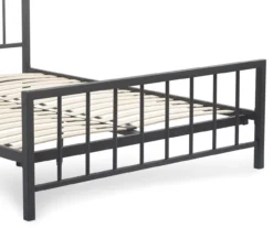 Black Evans King Platform Bed 24 Black Evans King Platform Bed -Walker Edison Shop 810513490 11