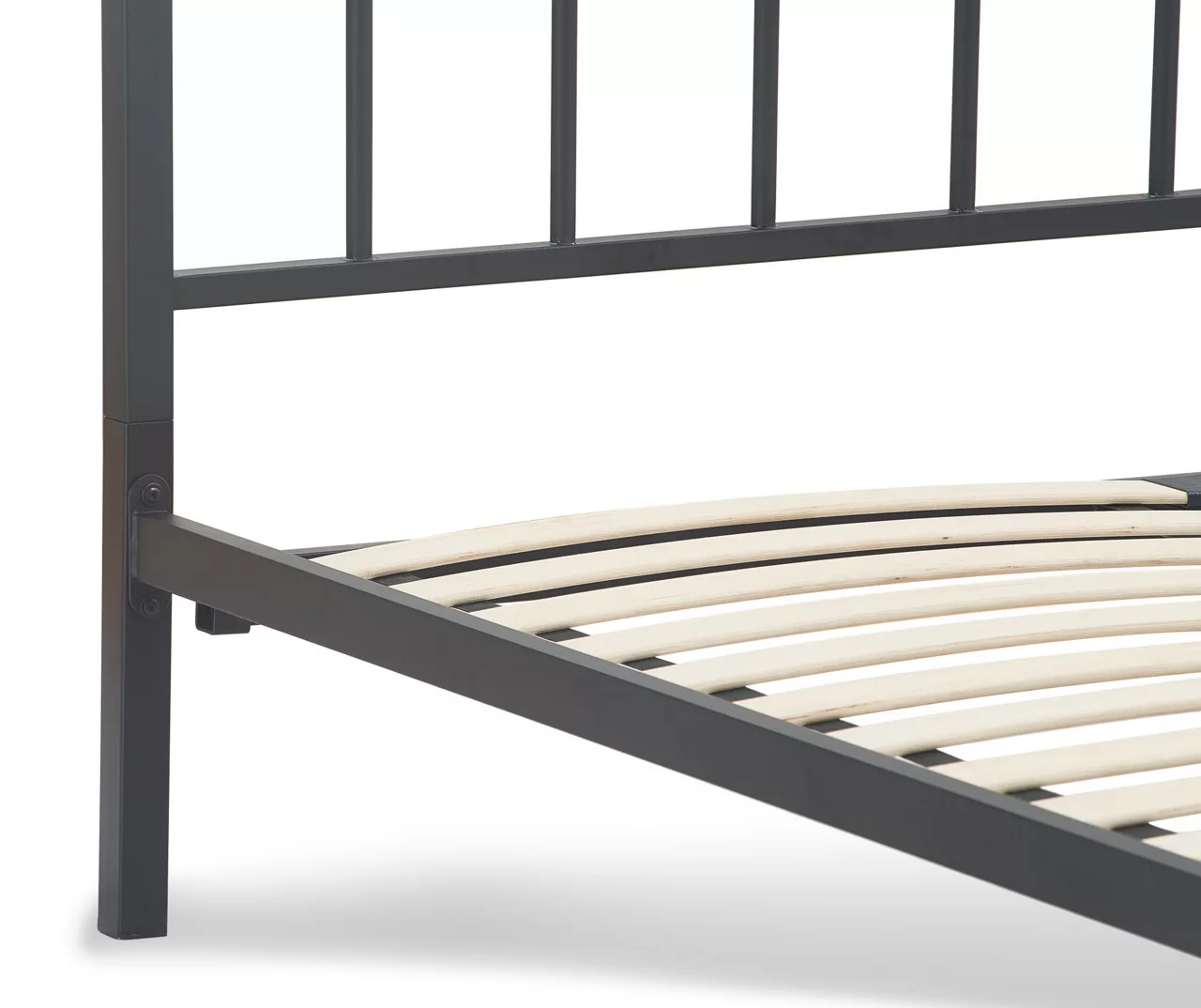 Black Evans King Platform Bed 8 Black Evans King Platform Bed - Image 8