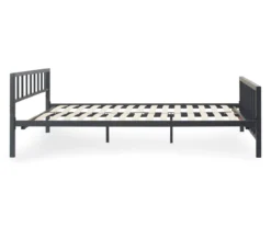 Black Evans King Platform Bed 35 Black Evans King Platform Bed -Walker Edison Shop 810513490 17