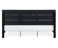 Gray Hudson King Upholstered Linen Fabric Bed -Walker Edison Shop 810513494 16