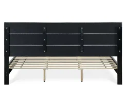 Gray Hudson King Upholstered Linen Fabric Bed -Walker Edison Shop 810513494 17