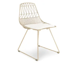 Vivi Metal Dining Chairs, 2-Pack -Walker Edison Shop 810513496 2