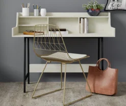 Vivi Metal Dining Chairs, 2-Pack -Walker Edison Shop 810513496 3