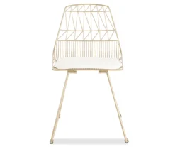 Vivi Metal Dining Chairs, 2-Pack -Walker Edison Shop 810513496 7