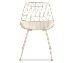 Vivi Metal Dining Chairs, 2-Pack -Walker Edison Shop 810513496 9