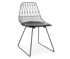 Vivi Metal Dining Chairs, 2-Pack -Walker Edison Shop 810513497 2