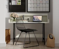 Vivi Metal Dining Chairs, 2-Pack -Walker Edison Shop 810513497 3