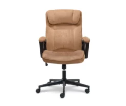 Hannah Beige Microfiber Office Chair