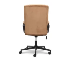 Hannah Beige Microfiber Office Chair -Walker Edison Shop 810513511 14