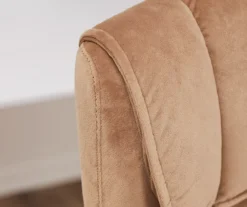 Hannah Beige Microfiber Office Chair -Walker Edison Shop 810513511 4