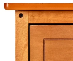 Alcott Light Brown Side Table With Drawer -Walker Edison Shop 810513518 14