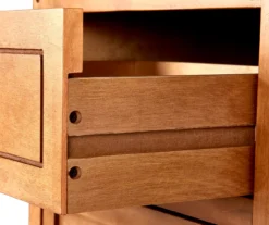 Alcott Light Brown Side Table With Drawer -Walker Edison Shop 810513518 7