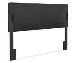 Charcoal Gray Amery Upholstered King Headboard -Walker Edison Shop 810513527 12