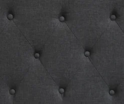 Charcoal Gray Amery Upholstered King Headboard -Walker Edison Shop 810513527 5