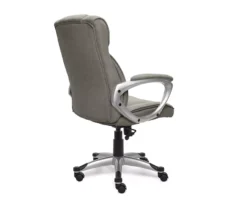 Glacial Gray Linen Executive Office Chair 11 Glacial Gray Linen Executive Office Chair -Walker Edison Shop 810513550 6