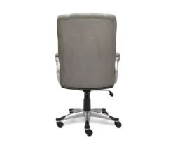 Glacial Gray Linen Executive Office Chair 12 Glacial Gray Linen Executive Office Chair -Walker Edison Shop 810513550 7