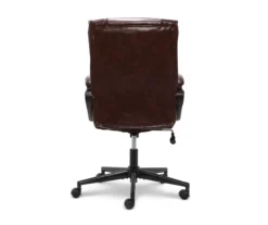 Hannah Brown Bonded Leather Office Chair 34 Hannah Brown Bonded Leather Office Chair -Walker Edison Shop 810513551 13
